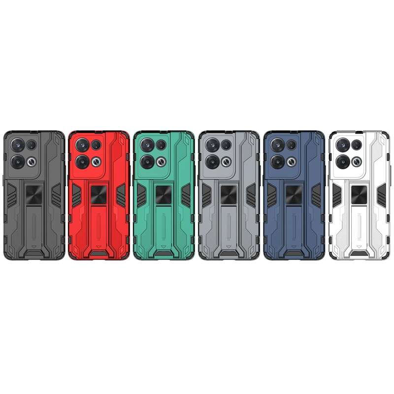 For OPPO Reno8 Pro 5G Supersonic PC + TPU Shock-proof Phone Case(Blue)