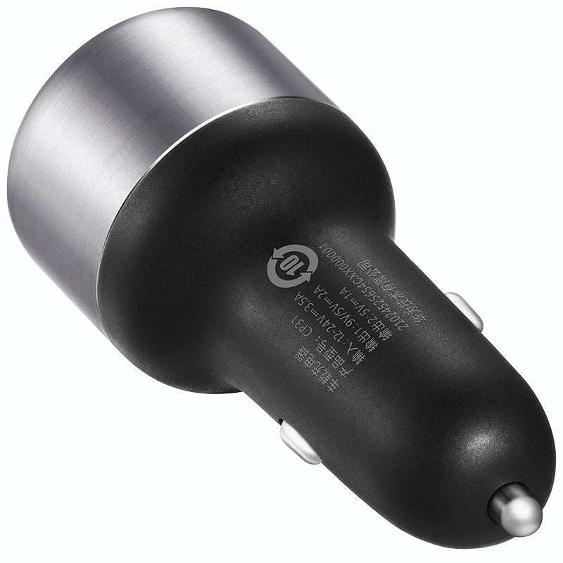 Original Huawei CP31 18W Max Dual USB Port Fast Charging Car Charger (Grey)