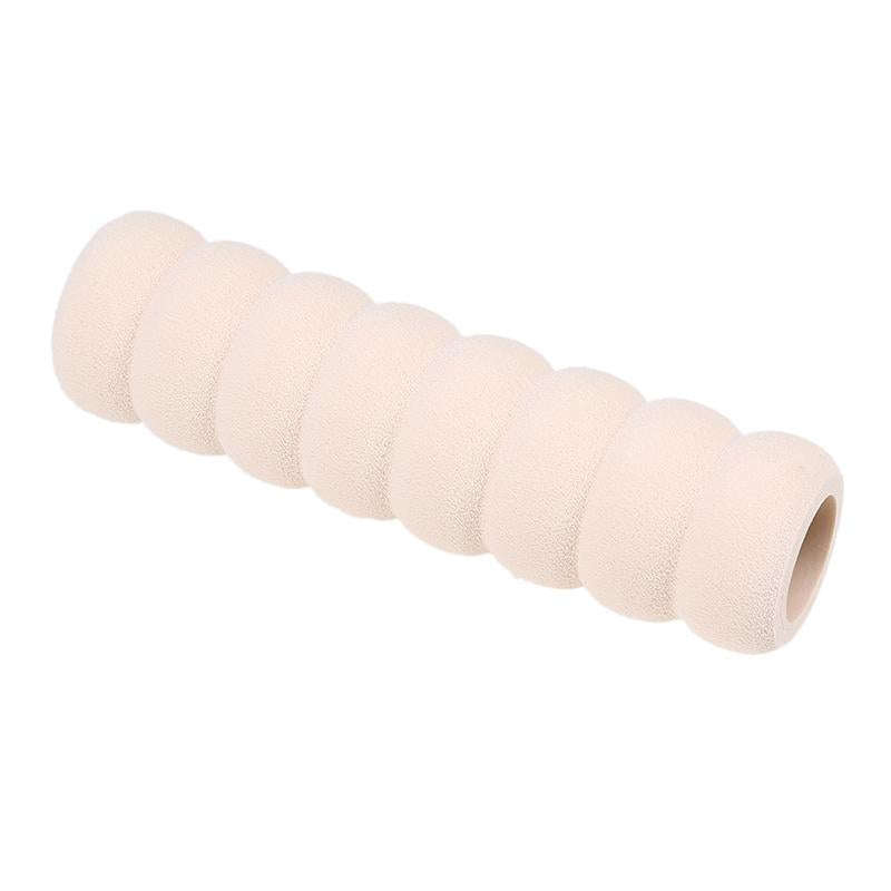 2 PCS Anti-static Bedroom Door Handle Anti-collision Cover, Size: 13.5x3.5cm(Beige)