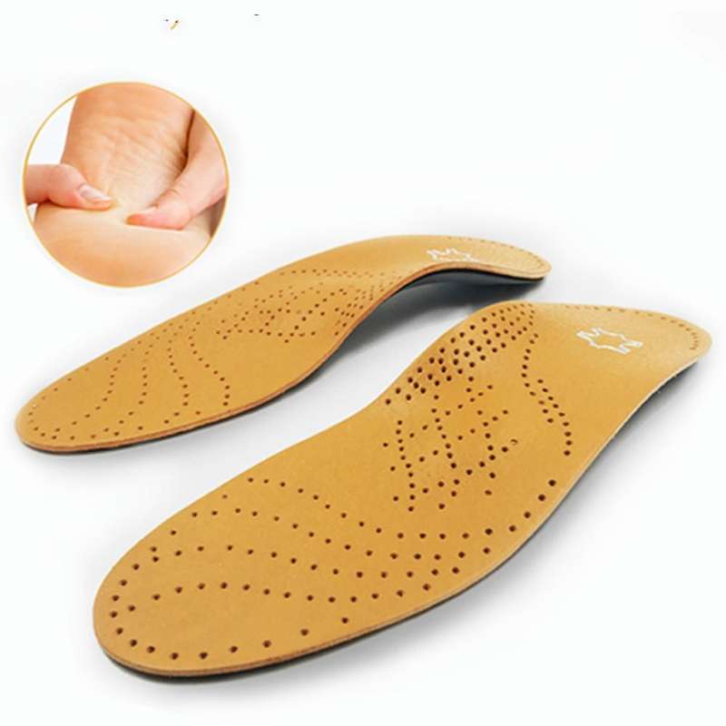 Corrected Flat Foot Arch Pad XO Leg Orthopedic Inner Eight-Shaped Corrective Insole, Size:43/44(B...