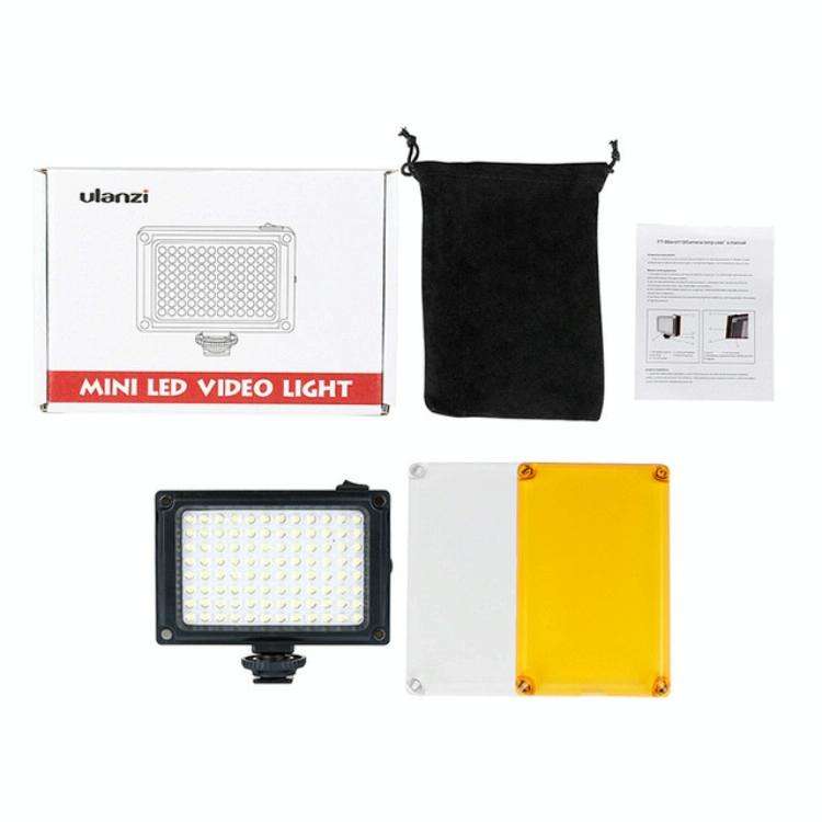 Ulanzi FT-96 LED Photography Video Light SLR Camera News Shooting DV Recording Interview Fill Light