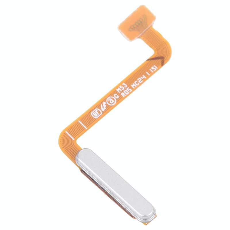 For Samsung Galaxy M53 SM-M536B Original Fingerprint Sensor Flex Cable(Silver)