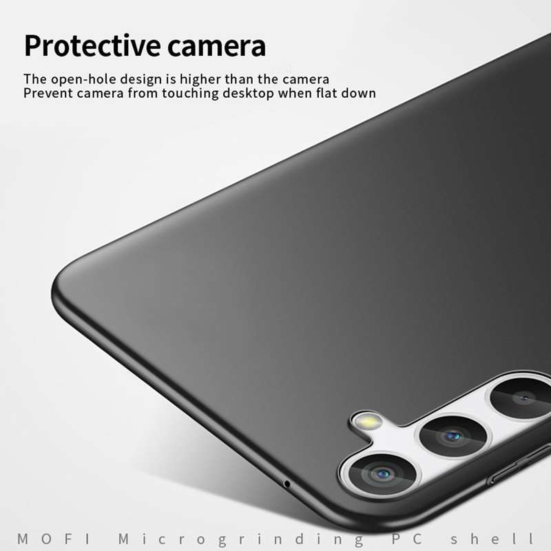 For Samsung Galaxy A34 5G MOFI Frosted PC Ultra-thin Hard Phone Case(Black)