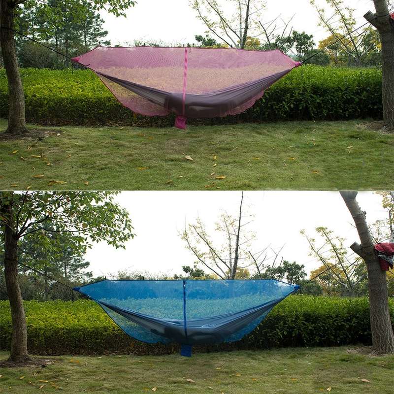 Separate Hammock Mosquito Net Outdoor Hammock Mosquito Cover And Not Include Hammock(Gray)