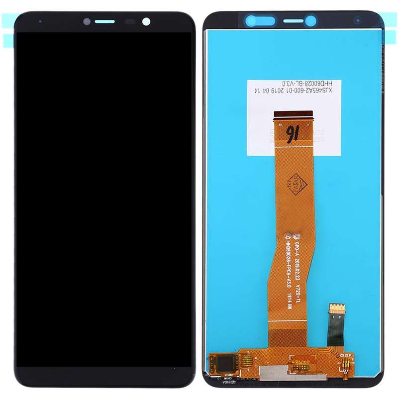 TFT LCD Screen for Wiko Y80 with Digitizer Full Assembly(Black)