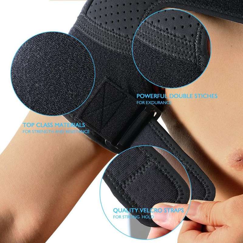 G06 Four-Direction Adjustable Pressure And Breathable Shoulder Pad Sports Protective GearStyle: O...