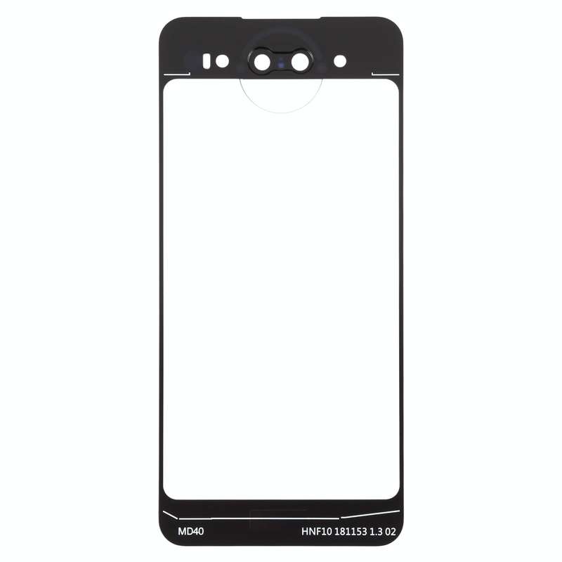 For vivo NEX Dual Display V1821A V1821T Back Screen Outer Glass Lens (Blue)