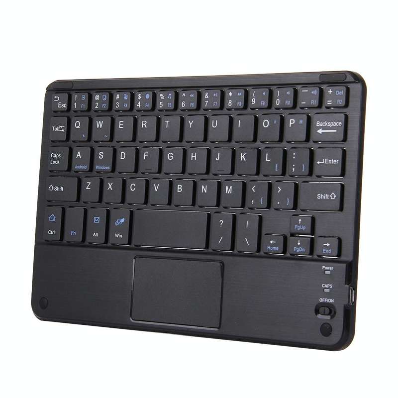 Bluetooth Wireless Keyboard with Touch Panel, Compatible with All Android & Windows 9 inch Tablet...