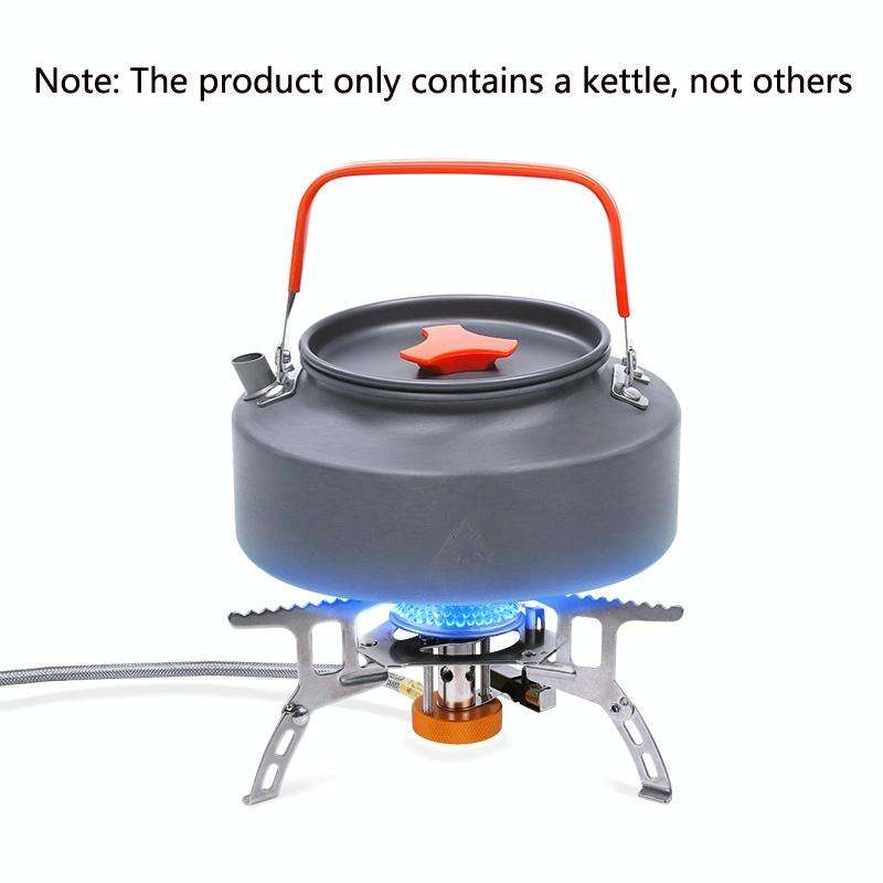 Hewolf HW-1782 Outdoor Kettle Pot Camping Tea Portable Kettle Cookware Pot, Capacity: 1.6L
