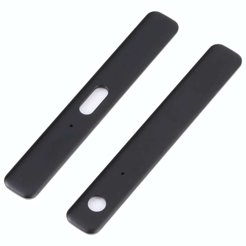 1 Pair Side Part Sidebar For Sony Xperia XZ1 Compact (Black)