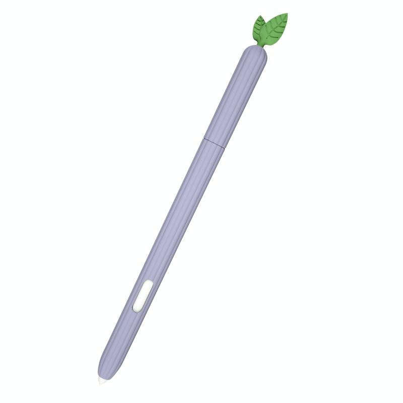 For Samsung Galaxy Tab S6 Lite P610 / P615 Fruit and Vegetable Shape Stylus Silicone Protective C...