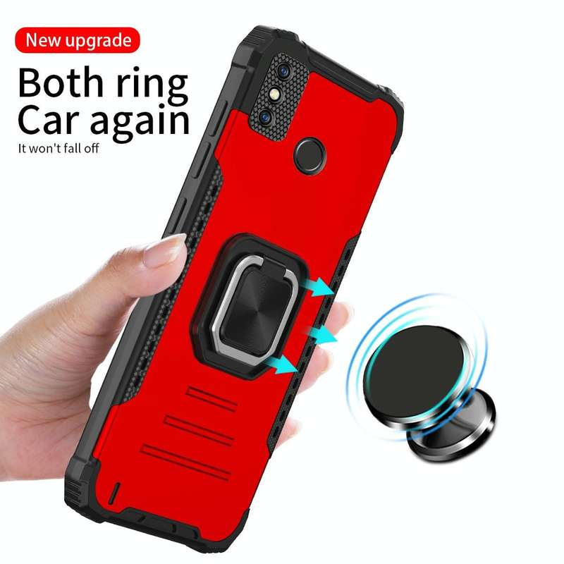 For Tecno Spark 6 Go Fierce Warrior Series Armor All-inclusive Shockproof Aluminum Alloy + TPU Pr...