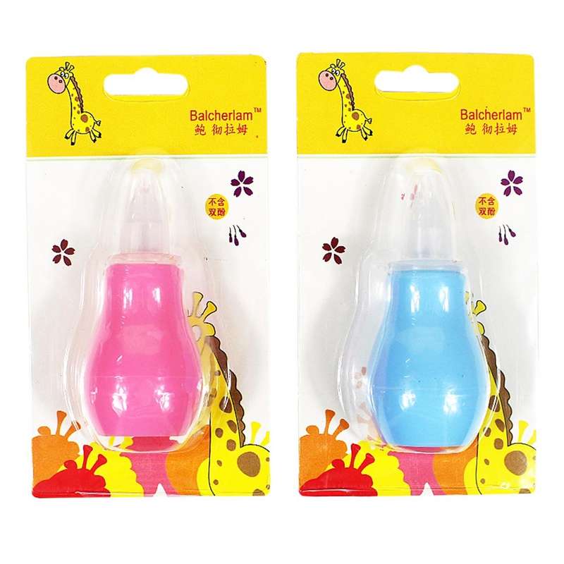 Balcherlam Baby Pump Nasal Suction Devices Baby Nose Cleaner, Random Color Delivery