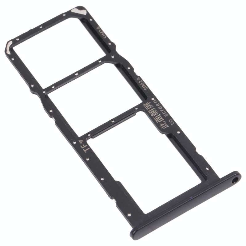 SIM Card Tray + SIM Card Tray / Micro SD Card Tray for Huawei Enjoy 20e (Black)