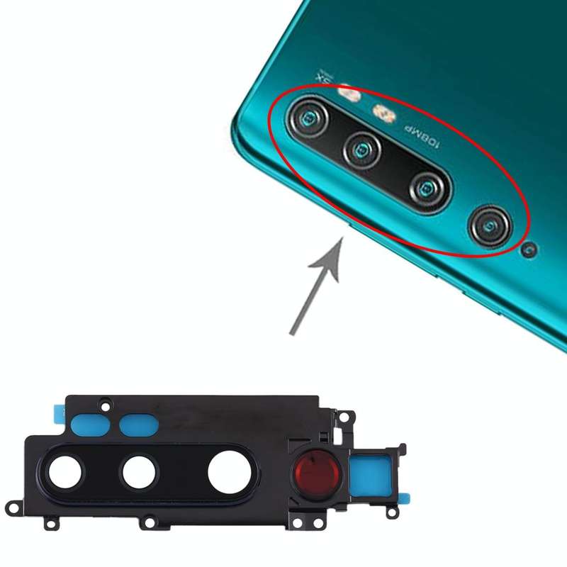 Camera Lens Cover for Xiaomi Mi CC9 Pro / Mi Note 10 / Mi Note 10 Pro (Black)