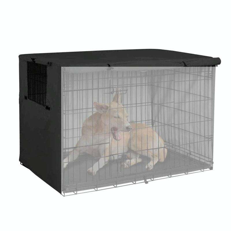 Oxford Cloth Pet Cage Cover Outdoor Furniture Dustproof Rainproof Sunscreen Cover, Size: 94x61x63...