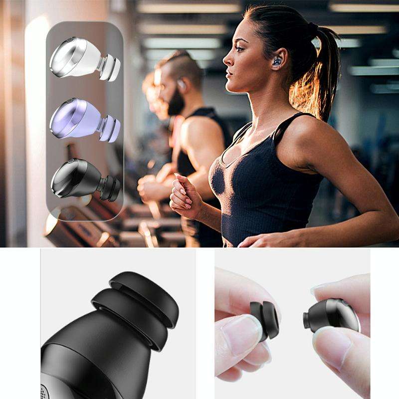 For Samsung Galaxy Buds Pro AhaStyle PT168 Silicone Earphone Earcups, Size:L(Black)