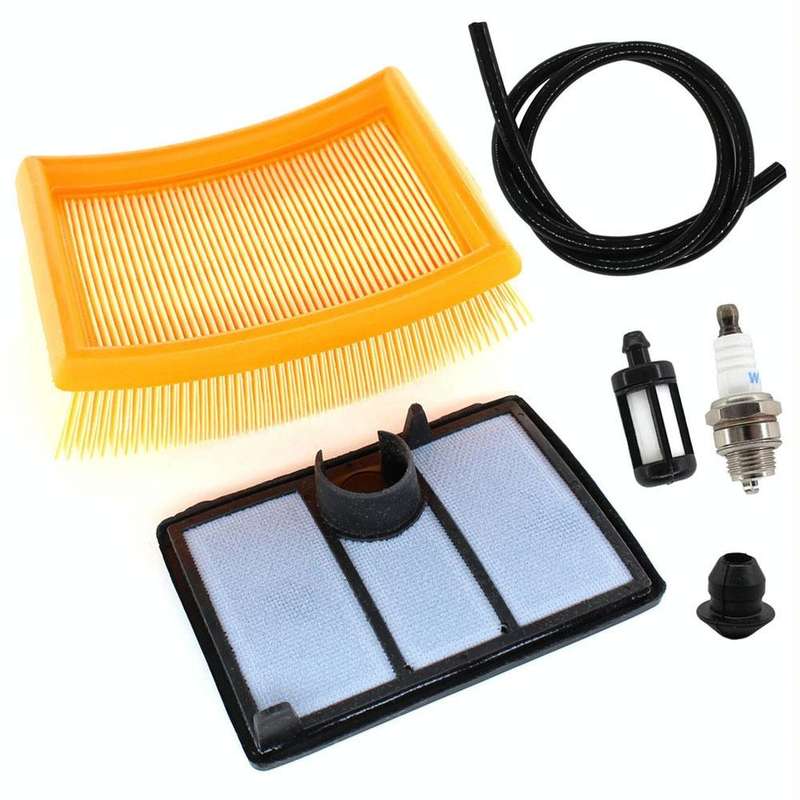 Air Filter Cleaner with Primer Bulb Fuel Tune Up Kit for STIHL TS700 TS800 4224 140 1801