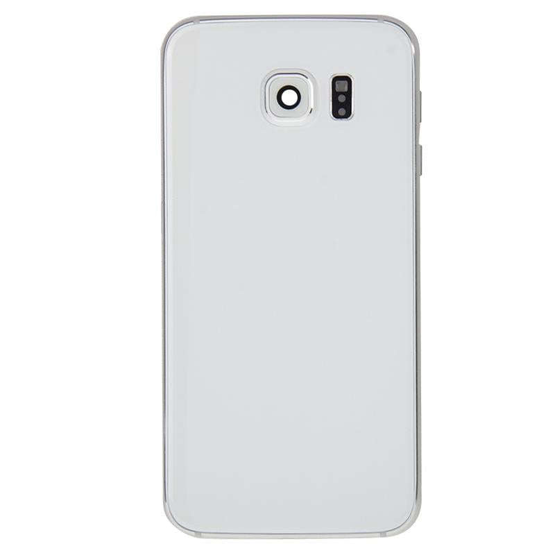 For Galaxy S6 Edge / G925 Full Housing Cover (Front Housing LCD Frame Bezel Plate + Back Plate Ho...