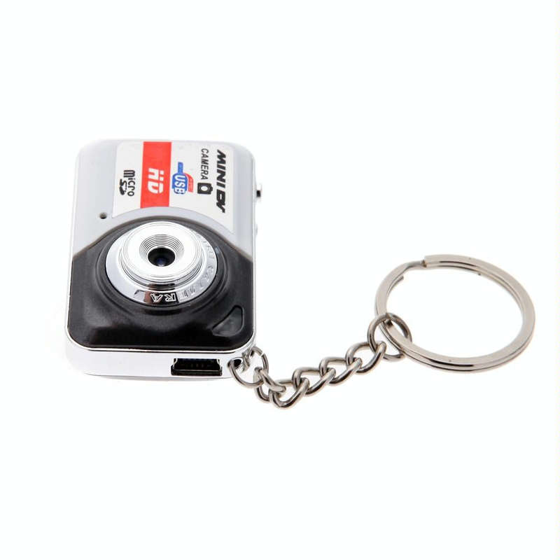 X6 Portable Ultra Mini HD Kids Digital Camera DV Camcorder with Key Ring, Support TF Card(Glamour...