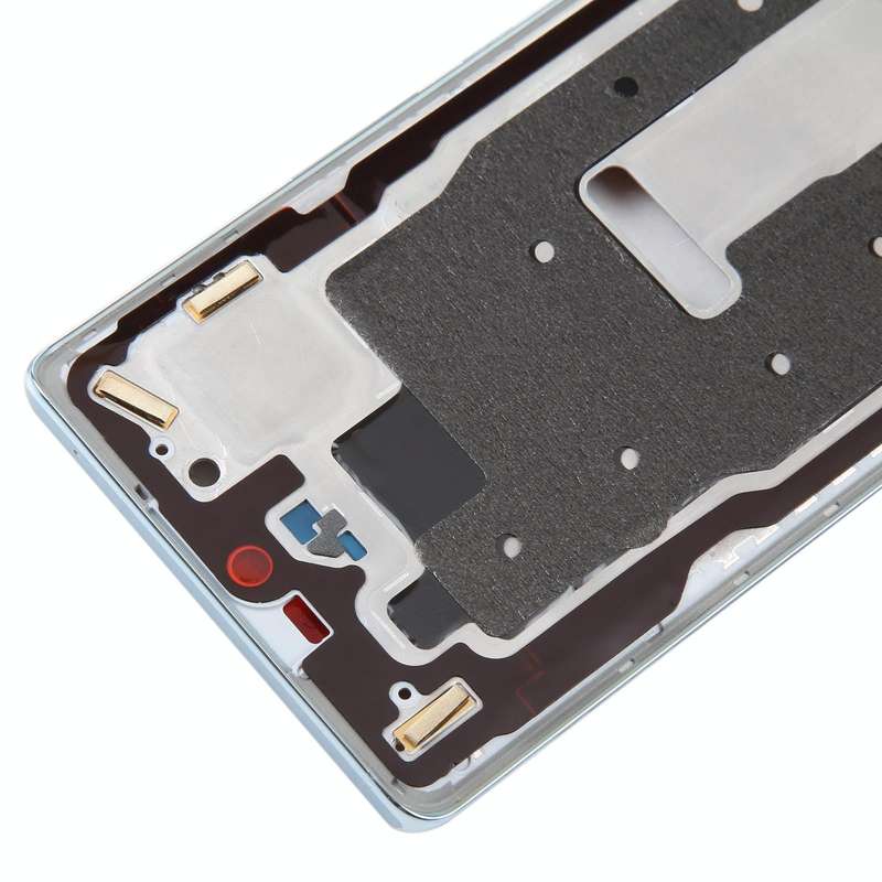 For Honor 70 Front Housing LCD Frame Bezel Plate(Blue)