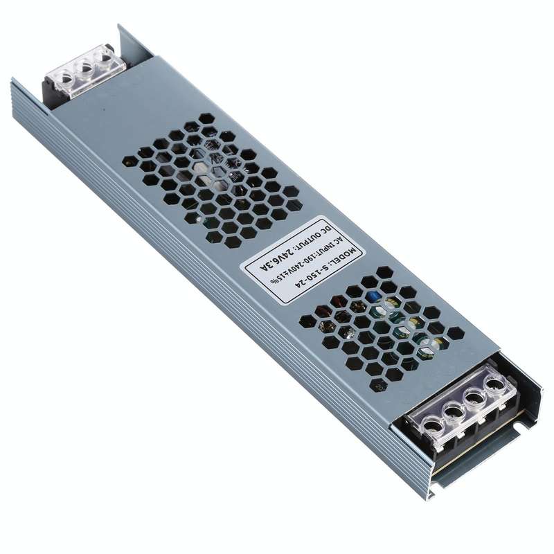 S-150-24 DC24V 6.3A 150W LED Power Supply Transformer AC170-240V