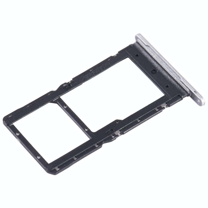 For Honor Play 20A SIM + SIM / Micro SD Card Tray (Silver)