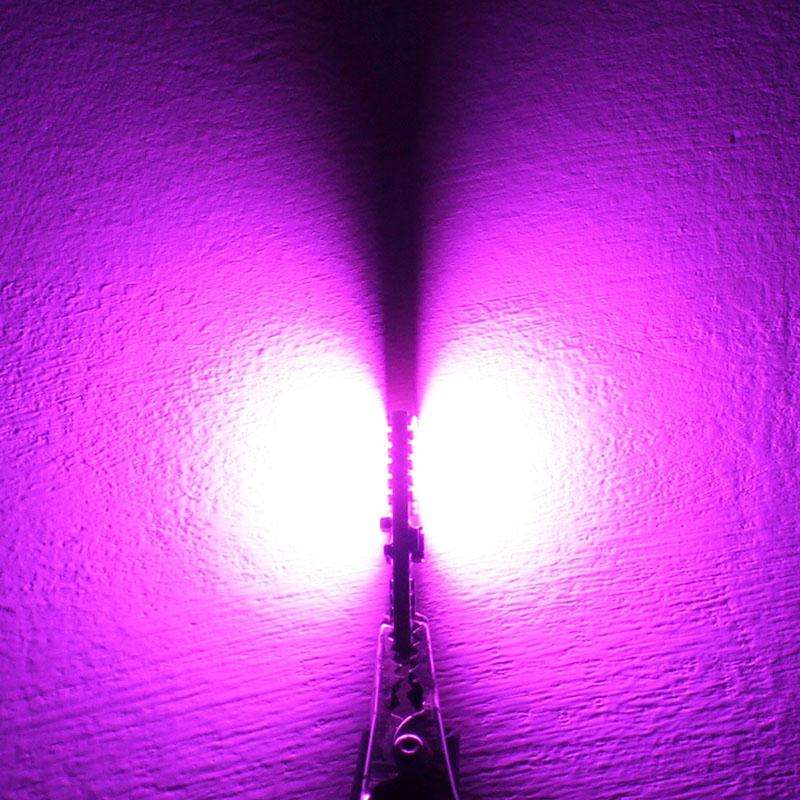 2 PCS T10 4.8W 720LM Pink Light 24 SMD 4014 LED Error-Free Canbus Car Clearance Lights Lamp, DC 12V