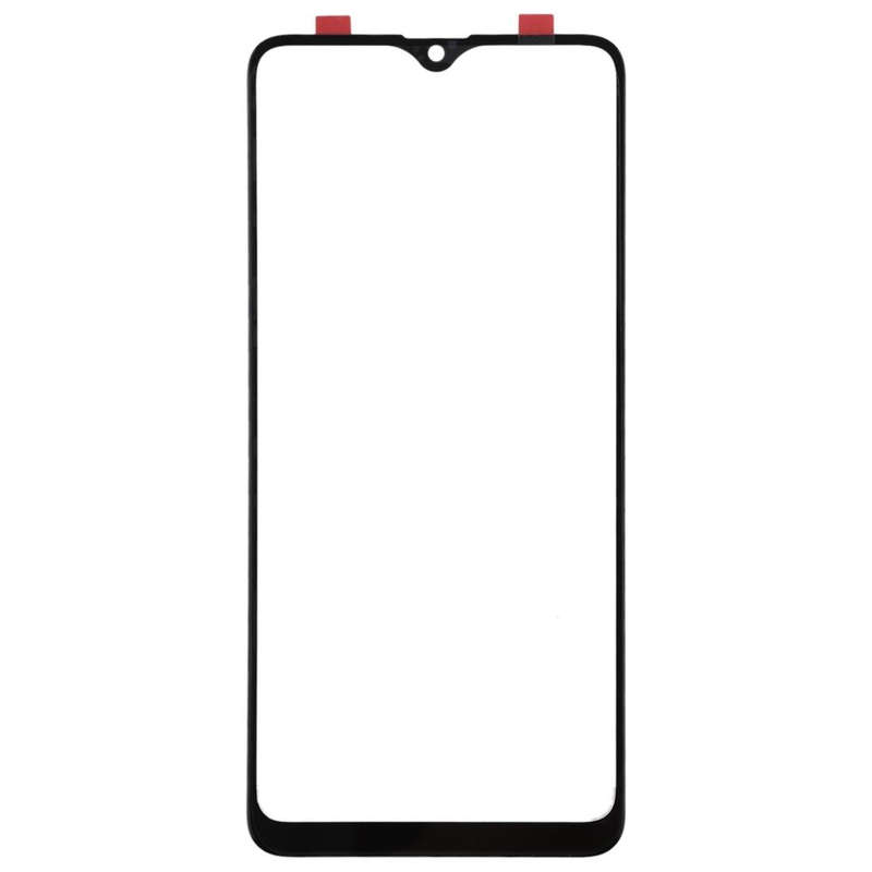 For Samsung Galaxy A20s 10pcs Front Screen Outer Glass Lens (Black)