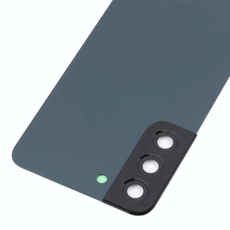 For Samsung Galaxy S22 5G SM-S901B Battery Back Cover with Camera Lens Cover (Green)