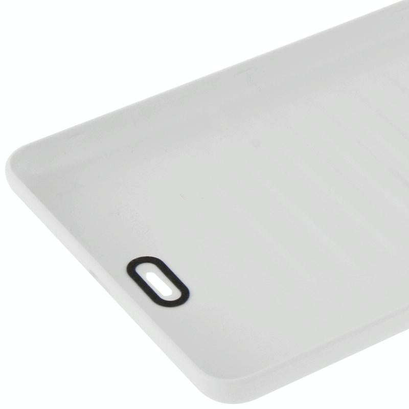 Frosted Surface Plastic Back Housing Cover  for Microsoft Lumia 535(White)