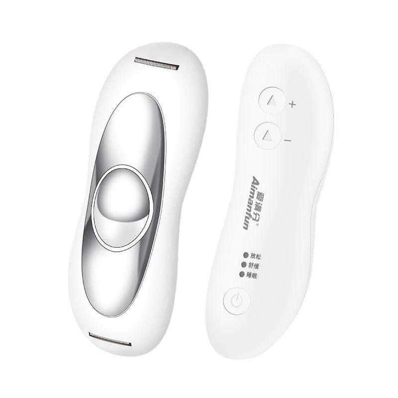 Aimanfun 904 Micro-Current Sleep Aid Portable Wireless Fast Sleep Device(White)