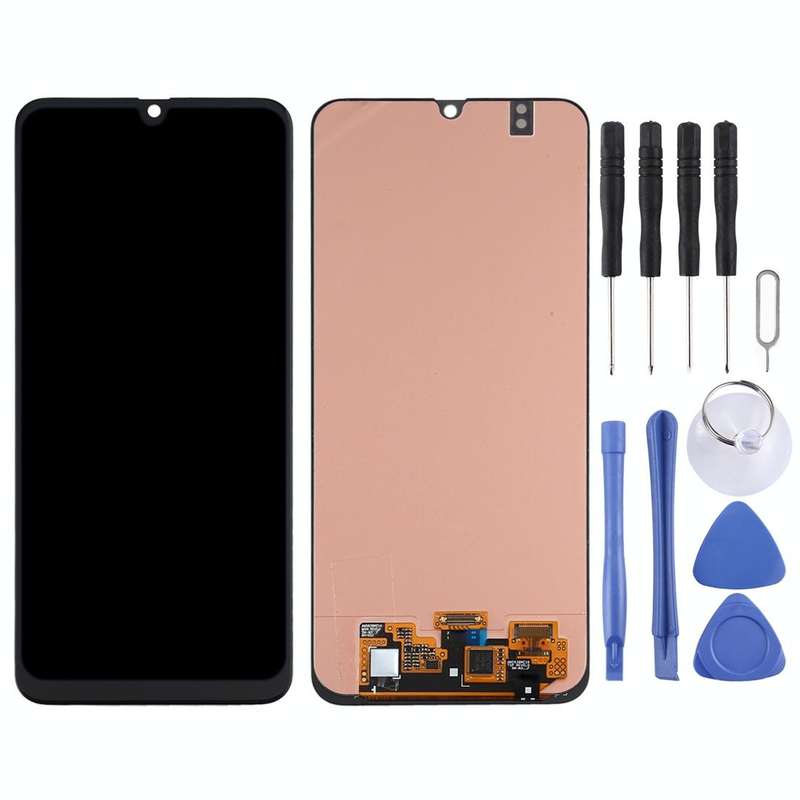 Super AMOLED LCD Screen for Samsung Galaxy M31 / Galaxy M31 Prime with Digitizer Full Assembly(Bl...