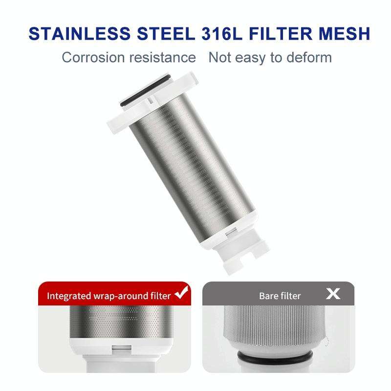 WHEELTON WHT-P0038 Home Whole House High Flow Pre-filter Automatic Rotating Central Water Purifier