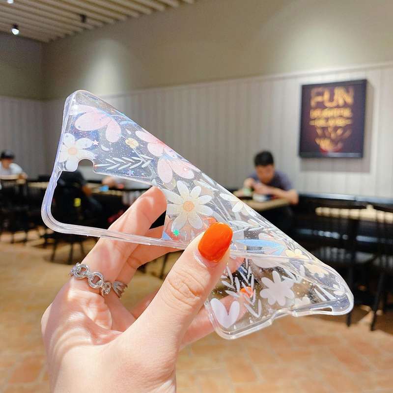 For Samsung Galaxy S21 FE 5G Fresh Small Floral Epoxy TPU Phone Case(Colorful Flowers 4)