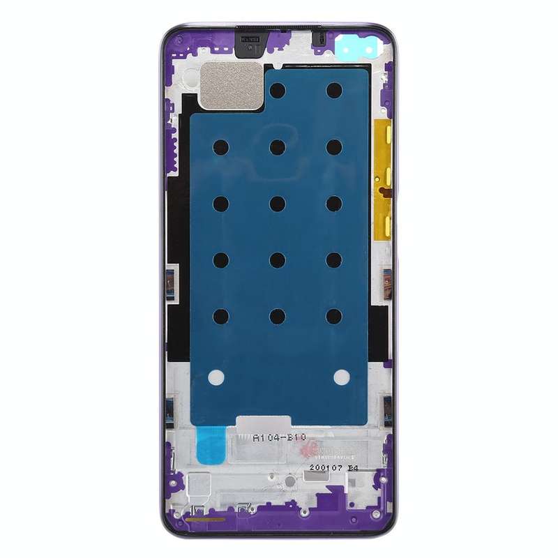 Front Housing LCD Frame Bezel Plate for Xiaomi Redmi K30 5G (Purple)