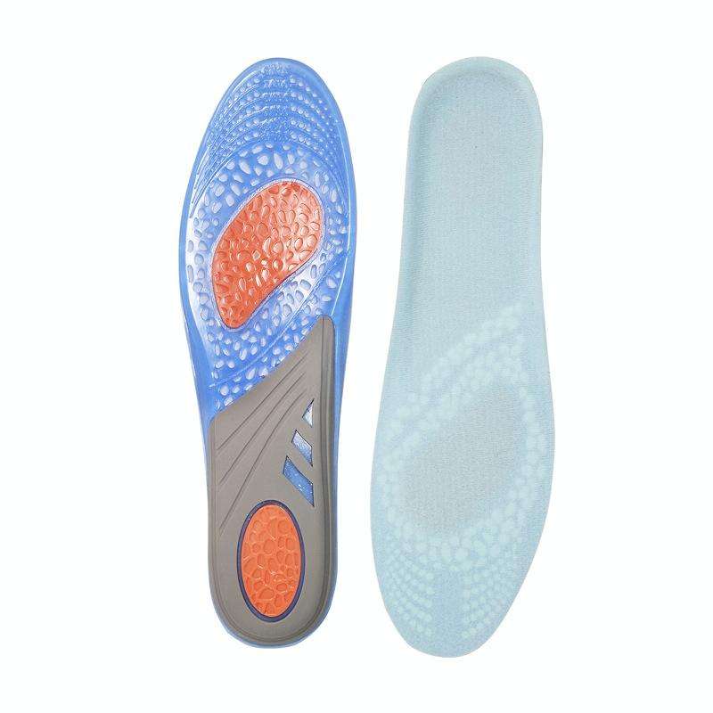 TPE GEL Sports Insole Shock-absorbing Sweat-absorbing Running Insole, Size: Male 41-46