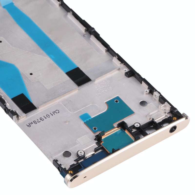 Front Housing LCD Frame Bezel for Sony Xperia XA2 Plus(Gold)