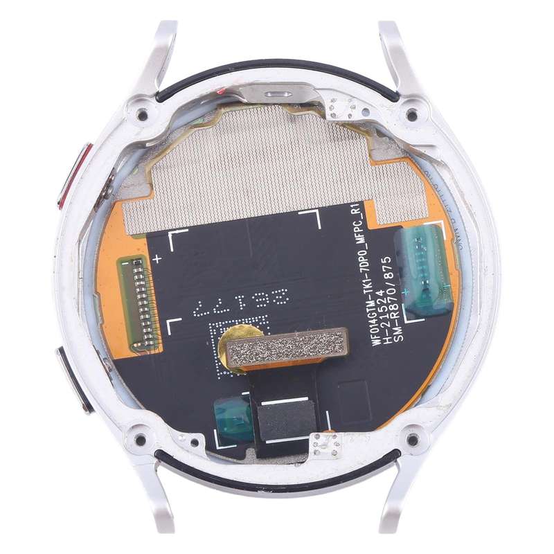 LCD Screen for Samsung Galaxy Watch4 44mm R870/R875 Digitizer Full Assembly With Frame (Silver)