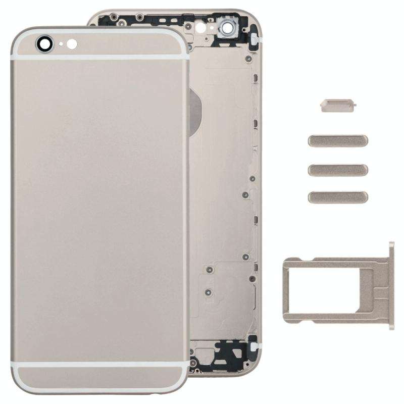 5 in 1 for iPhone 6 (Back Cover + Card Tray + Volume Control Key + Power Button + Mute Switch Vib...