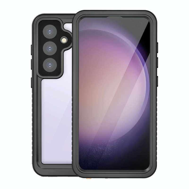 For Samsung Galaxy S24 5G RedPepper IP68 Waterproof Phone Case(Black)