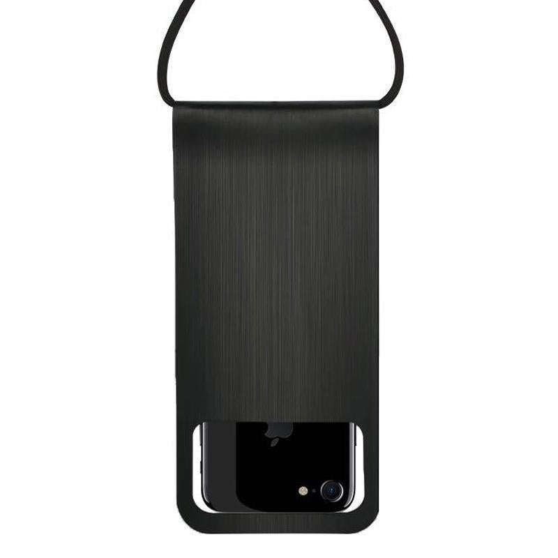 Outdoor Diving Swimming Mobile Phone Touch Screen Waterproof Bag for 6 to 7 Inch Mobile Phone(Black)