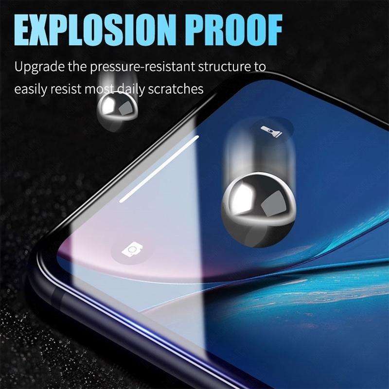 For Huawei P smart 2021 25 PCS 9D Full Screen Full Glue Ceramic Film