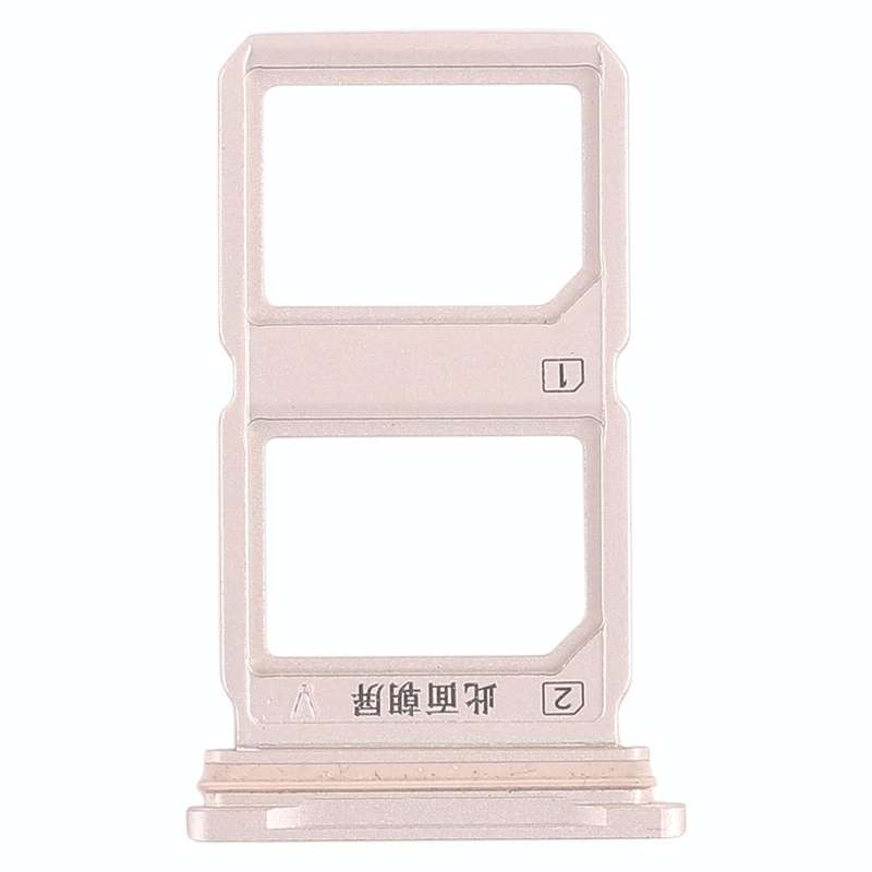 For Vivo Xplay6 2 x SIM Card Tray (Gold)