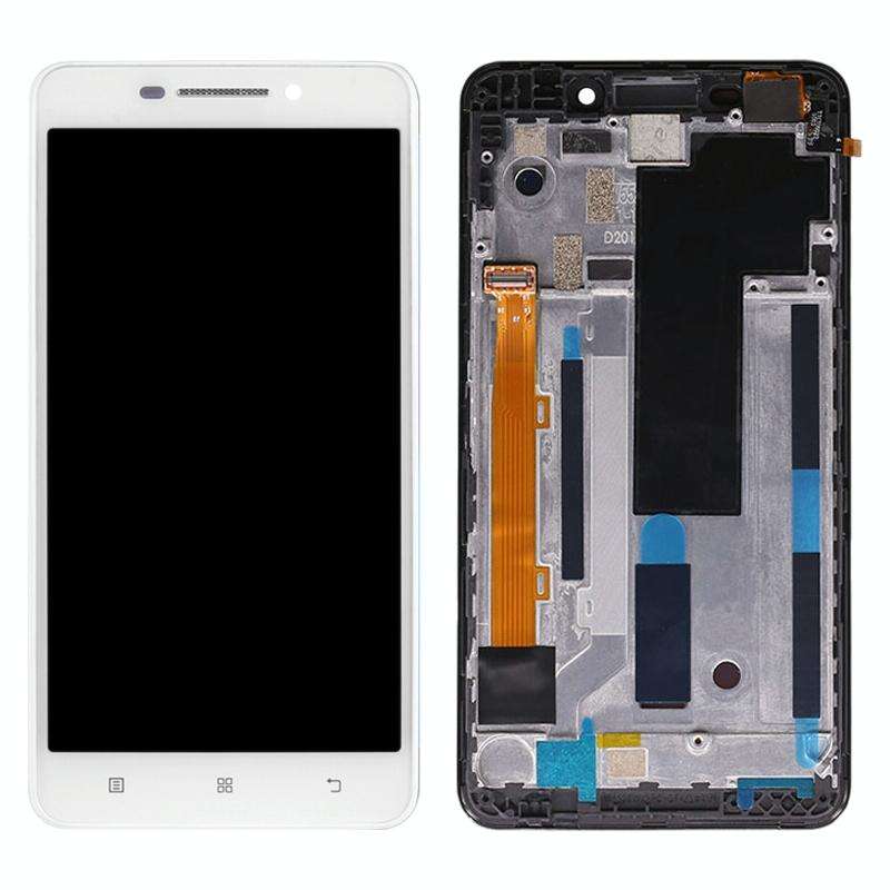 OEM LCD Screen for Lenovo A5000 Digitizer Full Assembly with Frame