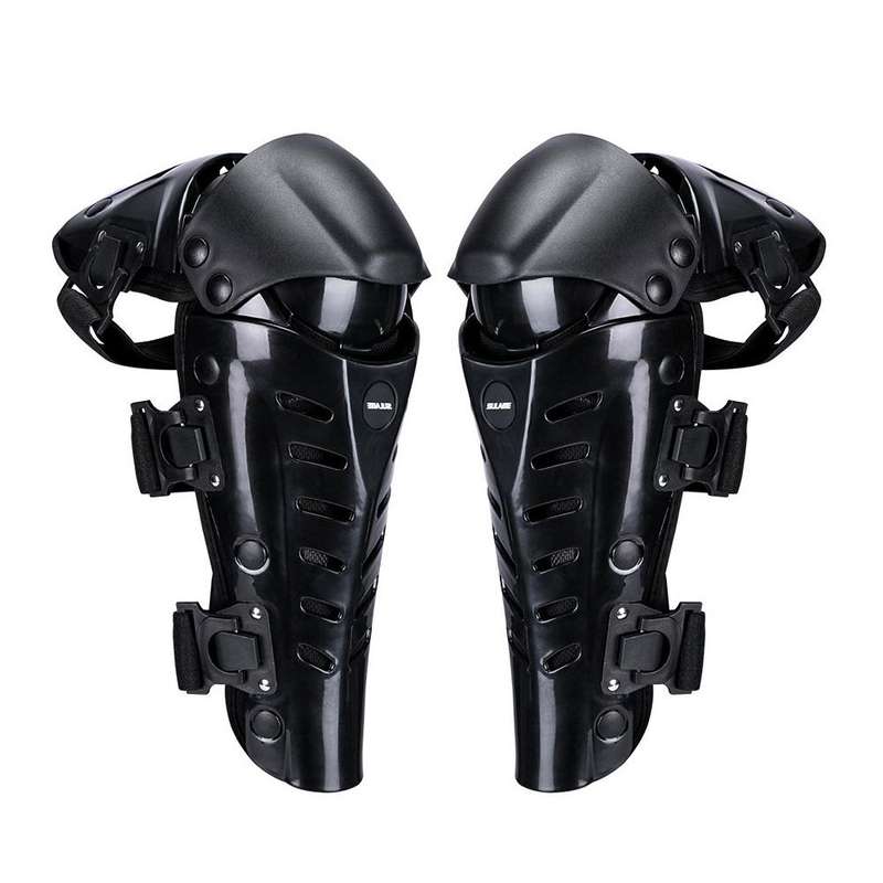 SULAITE Motorcycle Outdoor Riding Anti-Fall Protective Gear Knee Pads(Black)