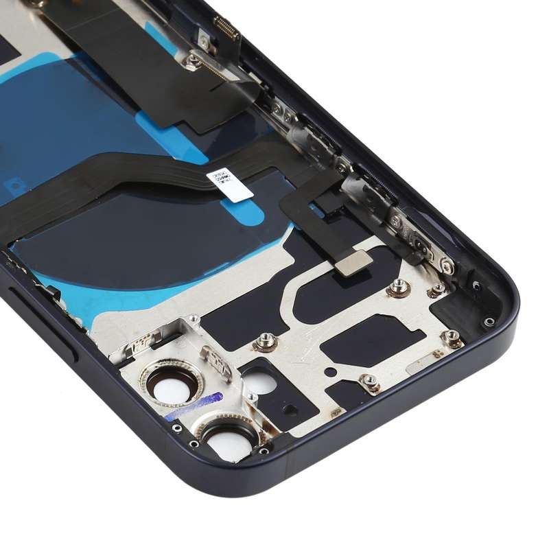 Battery Back Cover Assembly (with Side Keys & Speaker Ringer Buzzer & Motor & Camera Lens & Card ...