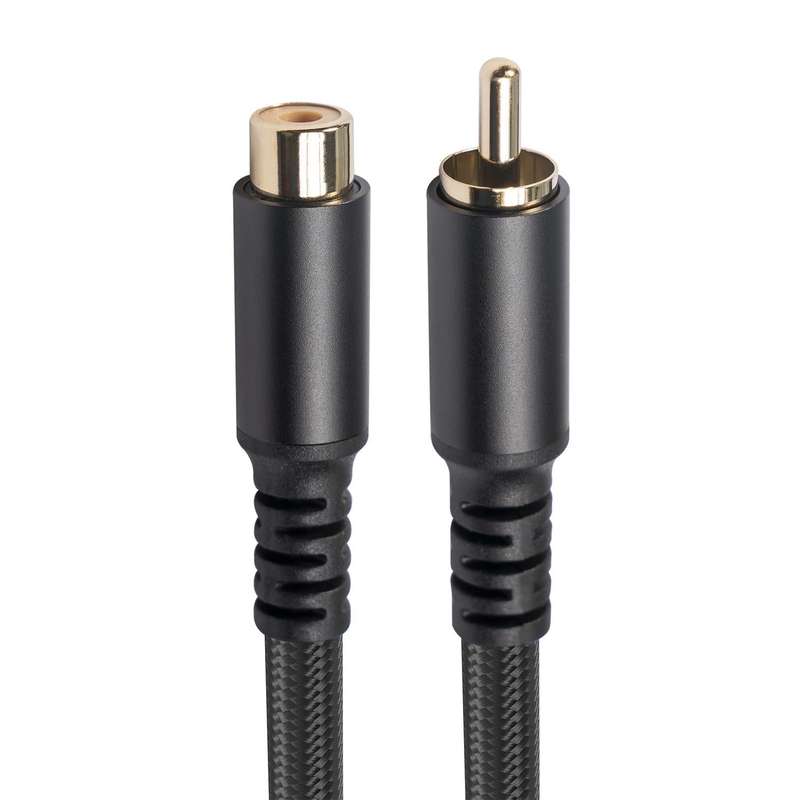 3709MF RCA Male to Female Audio & Video Extension Cable, Length:6m