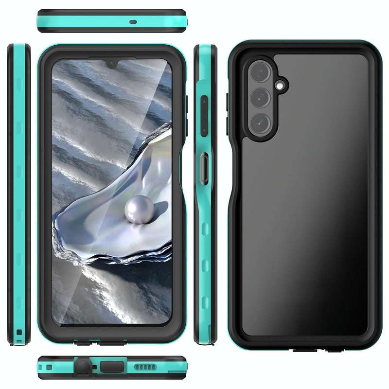 For Samsung Galaxy A14 5G RedPepper 360 Full Body Rugged Waterproof Phone Case(Blue)