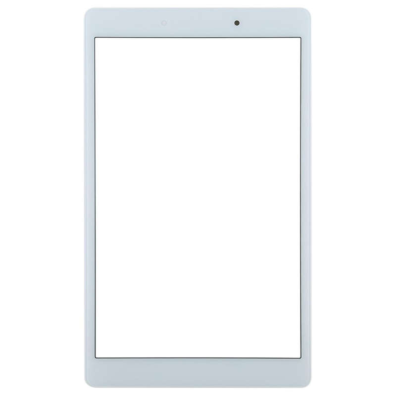 For Galaxy Tab A 8.0 (2019) SM-T295 (LTE Version)  Front Screen Outer Glass Lens (White)